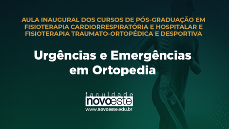 Palestra: Urgências e Emergências em Ortopedia