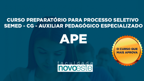 Preparatório para Processo Seletivo APE - Auxiliar Pedagógico Especializado
