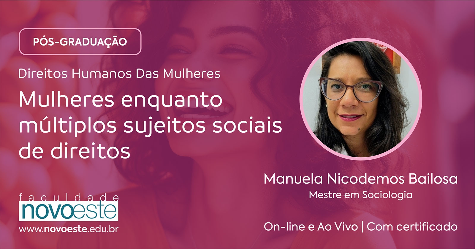 Palestra: Mulheres enquanto múltiplos sujeitos sociais de direitos