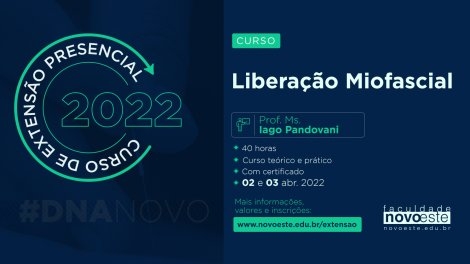 Curso de Liberação Miofascial - Abril 2022