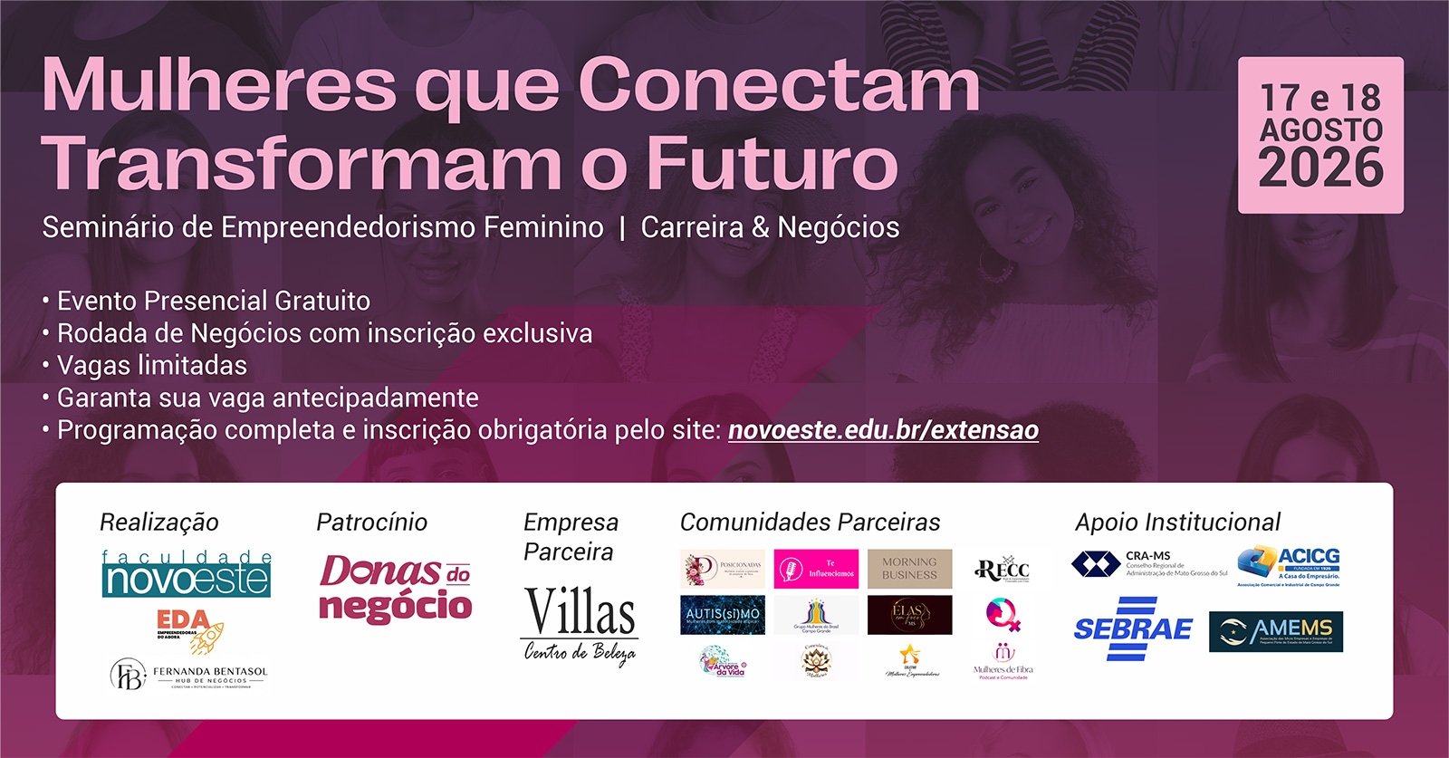 Seminário de Empreendedorismo Feminino – Carreira & Negócios